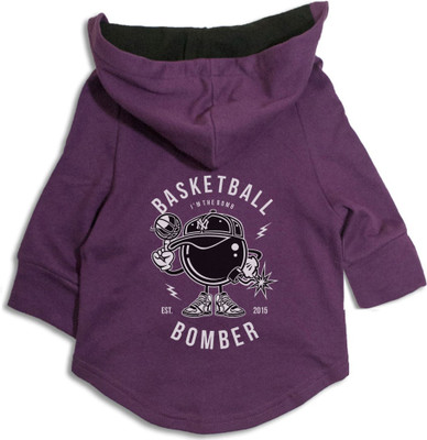 

Ruse Hoodie for Dog(Purple/Black