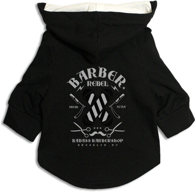 

Ruse Hoodie for Dog(Black/White