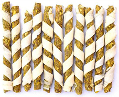 

Perro Treat Spiral Chicken Munchy Dog Chew Food (500 Gm Pack) Chicken Dog Chew(500 g, Pack of 1)