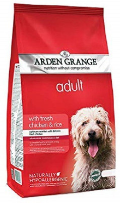 

Goofy Tails Arden Grange Fresh Chicken & Rice Adult Dog Food (Chicken & Rice) (2 KG) Chicken, Rice 2 kg Dry Dog Food