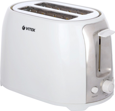

VITEK VT-1582 W-I 750 W Pop Up Toaster(White)