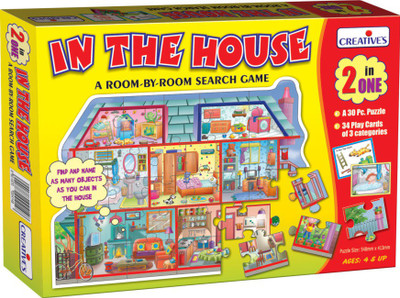 

Creatives In the House 2 in 1(30 Pieces)