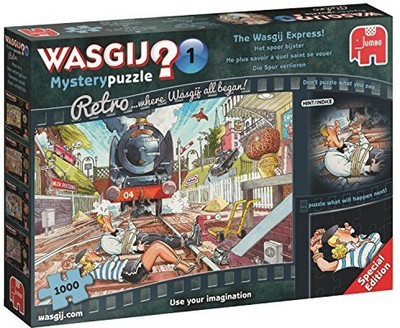 

Jumbo Wasgij Mystery 1 the Express Jigsaw Puzzle (1000 Piece)(1000 Pieces)
