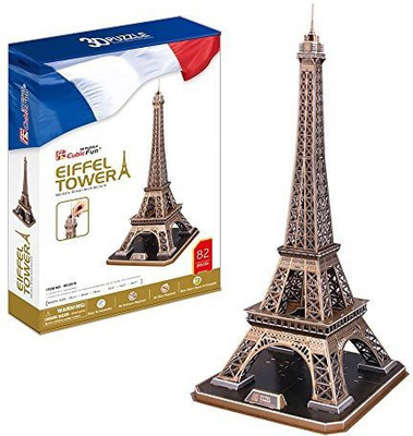 

Cubicfun 3D Puzzle Eiffel Tower(82 Pieces)