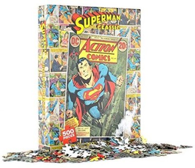 

Premier Life Store Superman Comic Cover Jigsaw Puzzle (500 Pieces)(500 Pieces)