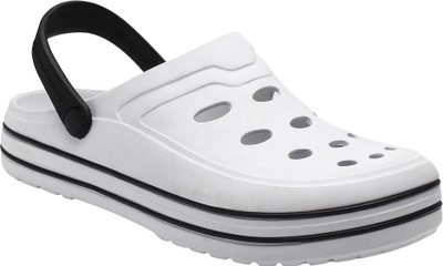 

Fashion Tree Men White Clogs