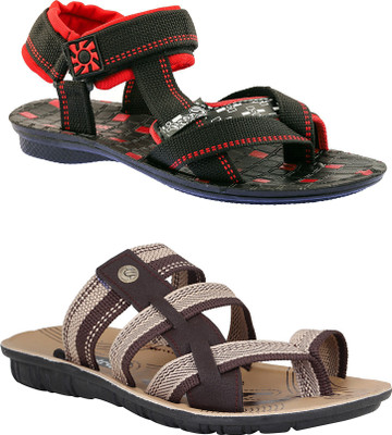 

Claptrap Men Multicolor Sports Sandals