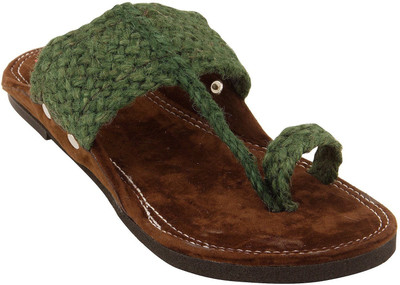 fashion collection Men Green Flats