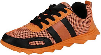 

KALTOR KT-Spartan Black Orange- Casuals For Men(Black, Orange