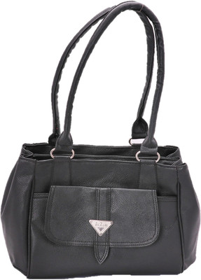

VIRUSHKA Women Evening/Party, Casual, Formal, Sports Black Synthetic Leather Satchel
