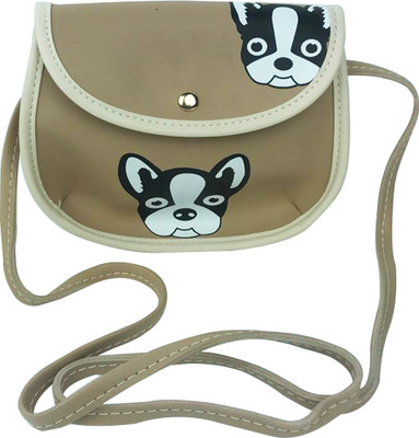 

Lelys Women Casual Beige PU Sling Bag
