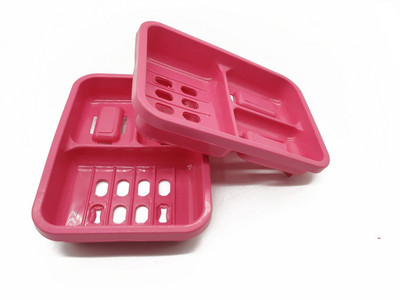 

Alpyog Bathroom soap case(Pink)