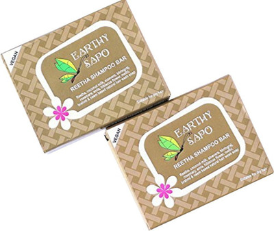 

Earthy Sapo Reetha Shampoo Bar suitable for dry hair - set of 2(0 g)