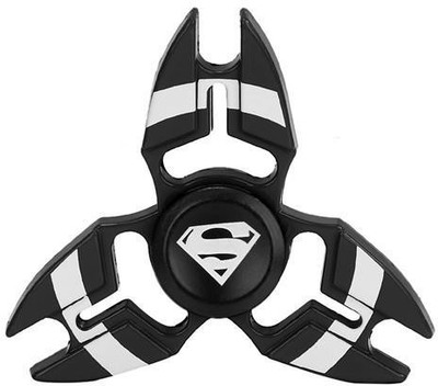 

Piqancy Amazing Avenger Style Design Metal 3 Arm Black Fidget Spinner Toy for Kids & Adults(Black)