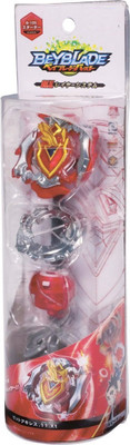 

Assemble Beyblade Burst B-105 Zet Achilles 11XT Balance Starter with Launcher(Multicolor)