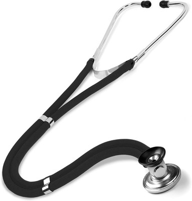 

AVB stethoscope High Quality Dual Latex Free Stethoscope(Black)