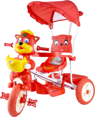 

Stepupp Grow BABY TRICYCLE FOR KIDS WITH FRONT OR BACK BASKET AND CANOPY AND PARENT HANDLE OR MUSICAL TRICYCLE RED COLOUR KIDS TRICYCLE RECOMMENDED TRICYCLE FOR BABY GIRL OR TRICYCLE FOR BABY BOY OR TRICYCLE FOR TODDLER GIRL OR TRICYCLE FOR TODDLER BOY RE