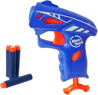 

Montez Blaze Storm Draft gun with 5PCS bullets(Blue)