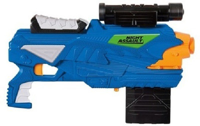 

Buzz Bee Air Warrior Night Assault Blaster Toy Gun(Blue)