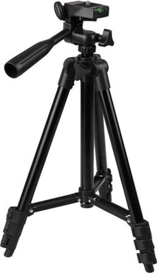 

Piqancy 3120 - Universal Tripod Portable & Foldable Camera - Mobile Tripod Tripod Kit(Black, Supports Up to 1500)