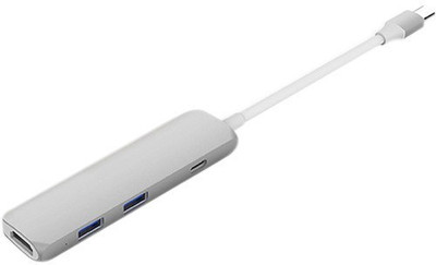 Hyper Drive GN-22B Silver USB Adapter(Silver)