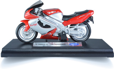 

Welly 1:18 Die Cast Motorcycle Yamaha 2001 Yzf1000r Thunderace(Multicolor)