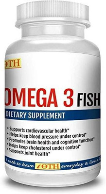 

iOTH Omega 3 Fish Oil - With 360/240mg Of EPA/DHA 600 mg(60 No)