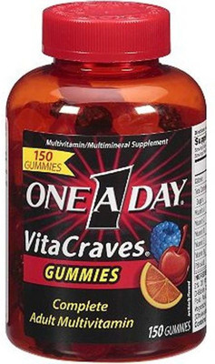

One A Day VitaCraves Adult Multivitamin Gummies(150 No)