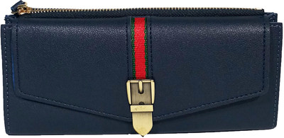 

cereta Girls Blue Artificial Leather Wallet(11 Card Slots)