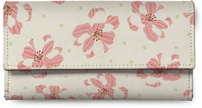 

VKEXCLUSIVE Girls Multicolor Genuine Leather, Canvas Wallet(4 Card Slots), Vk-wl0042