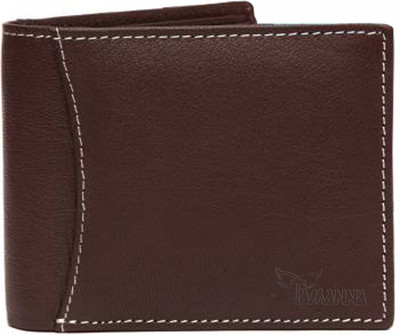 

Tamanna Men Brown Genuine Leather Wallet(6 Card Slots)
