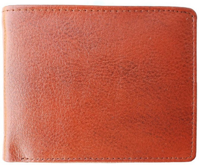 

HEENA FASHION Men Brown Genuine Leather Wallet(9 Card Slots)