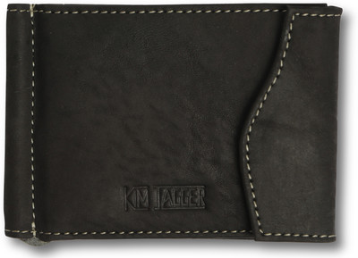 

Kim Jagger Men Black Genuine Leather Wallet(9 Card Slots)