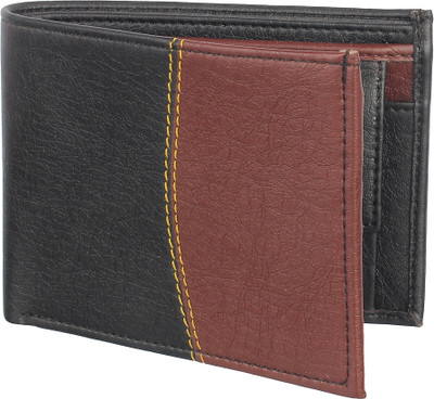 

wildedge Boys Black Artificial Leather Wallet(5 Card Slots)
