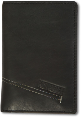 

Kim Jagger Men Black Genuine Leather Wallet(8 Card Slots)