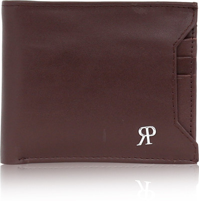 

Raymond Parker Men Brown Genuine Leather Wallet(6 Card Slots)