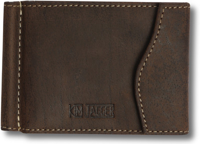 

Kim Jagger Men Brown Genuine Leather Wallet(9 Card Slots), Brown;black