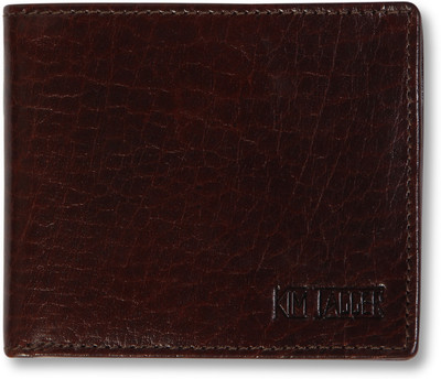 

Kim Jagger Men Brown Genuine Leather Wallet(10 Card Slots)