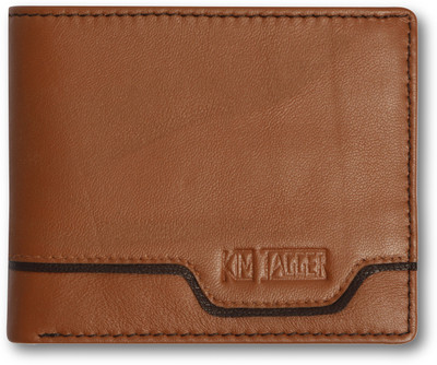 

Kim Jagger Men Tan Genuine Leather Wallet(7 Card Slots)