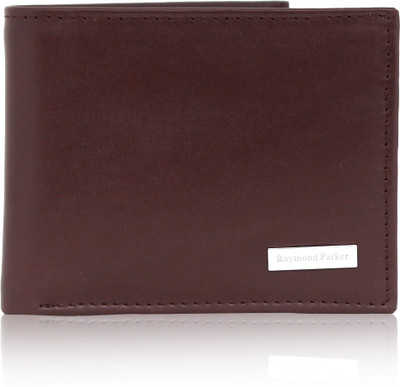 

Raymond Parker Men Brown Genuine Leather Wallet(6 Card Slots)
