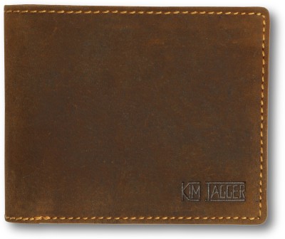 

Kim Jagger Men Brown Genuine Leather Wallet(5 Card Slots)