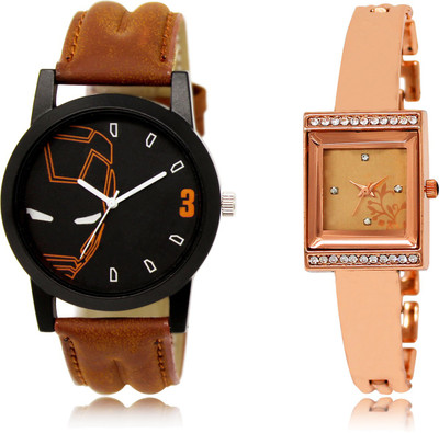 

The Shopoholic Best Combo Pack Black And Rose Gold Dial Analog Watch For Boys And Girls Watches For Girls Stylish Watch - For Men & Women