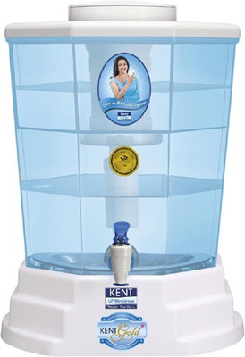 

Kent Gold (11014) 20 L Gravity Based Water Purifier(White,Blue)