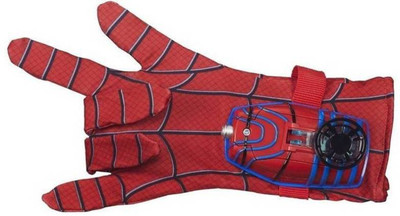 

eEdgestore Ultimate Spiderman Gloves With Disc Launcher (Red)(Red)