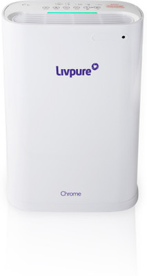 Livpure Chrome Portable Room Air Purifier White