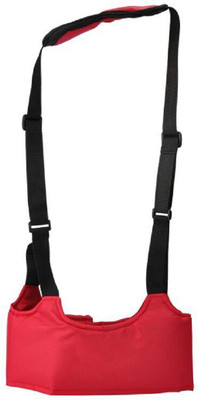 

SYGA Baby Walking Learning Assistant, Baby Walker Harness Belt Toddler Adjustable Safety Strap (Red) Baby Carrier(Red, Front carry facing out)