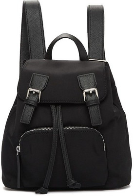 

French Connection PATRICE SMALL BACKPACK 1 L Small Backpack(Black)