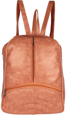

DE EULE Casual Girls Women College Office Bag Travel Backpack 12 Backpack(Tan)