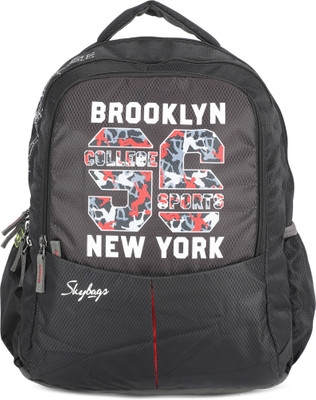 

Skybags Vortex 33 L Laptop Backpack(Black, Grey)