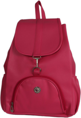 

DN DEALS Pink Girls Zipper Backpack 10 L Backpack(Pink)